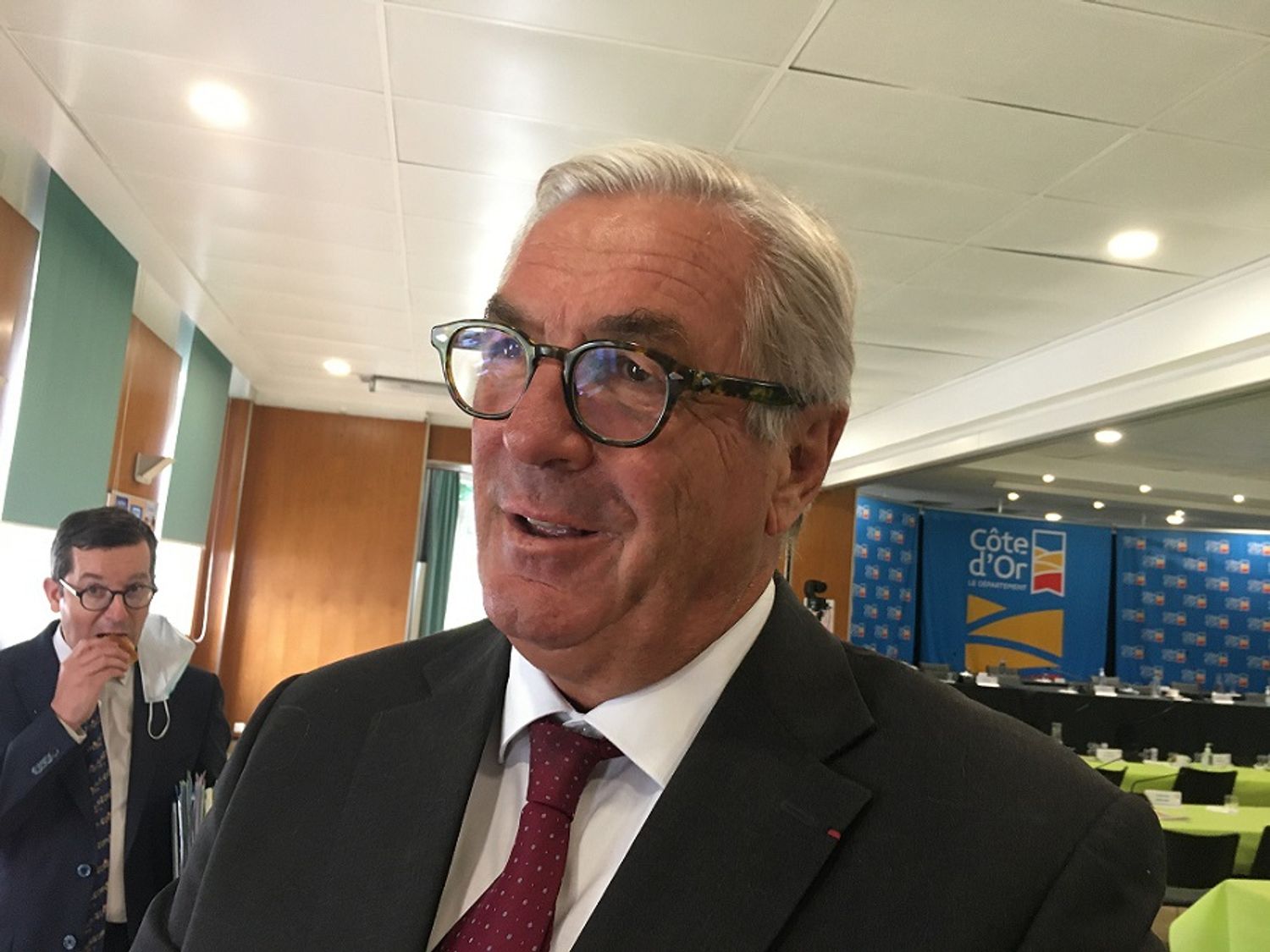 François Sauvadet, le président du conseil départemental de la Côte d’Or